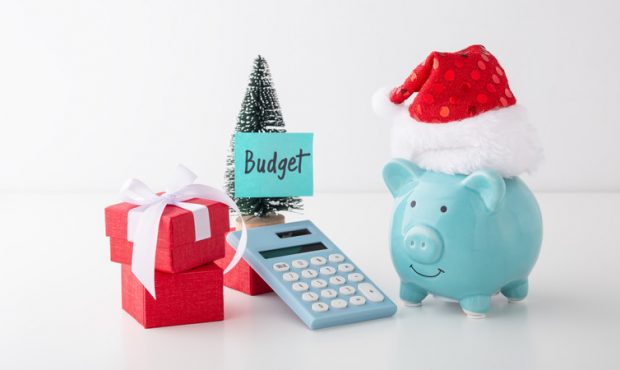 A representation of holiday budgeting. 
