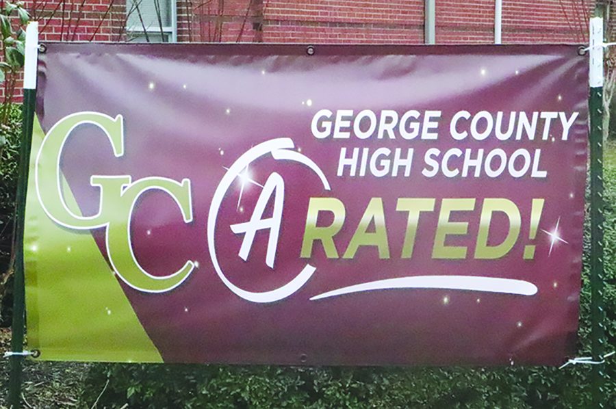 George County High School becomes an A rated school. 