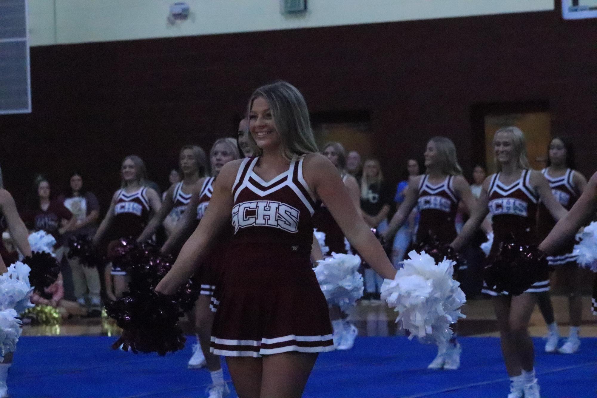 School holds first pep rally of school year